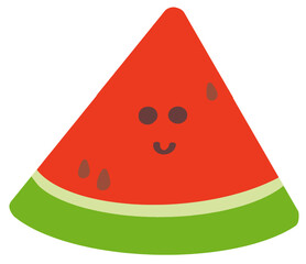 watermelon vector illustration
