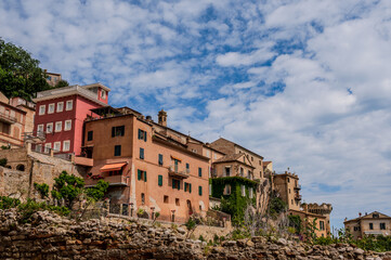 Grottammare, Marche. Spectacular glimpses, views and summer panoramas.