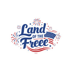 Land of the Free Text Layout