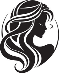 Minimalist Woman Profile Silhouette Inside Circle Frame

Modern Woman Head Silhouette – Elegant Beauty Vector

