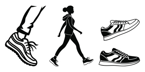 Walking, Running, and Athletic Shoes A Stylish and Active Lifestyle