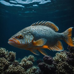 Fototapeta premium fish in aquarium