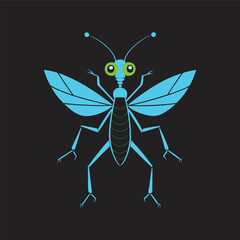 Bio Photonic Computer Technology Silhouette