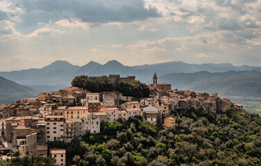 Monteroduni, Molise. Spectacular spring views