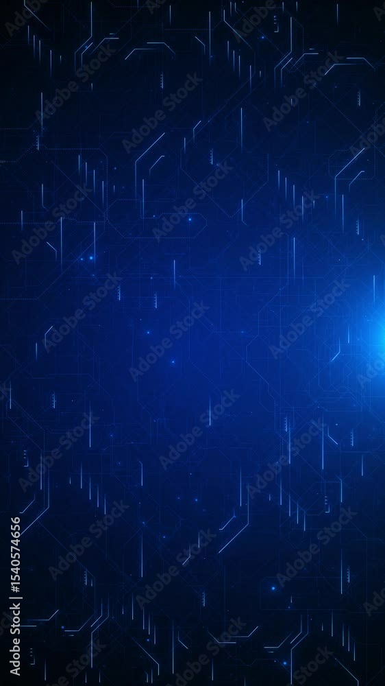 Poster digital technology background technology line , circuit board futuristic processing. futuristic geom