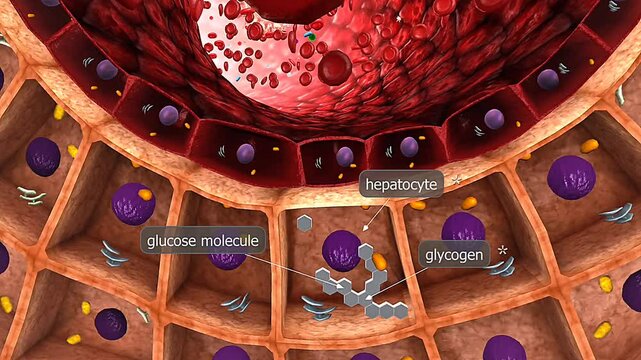 Function of liver-Nutrient storage