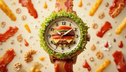 Burger Watch A Deliciously Unique Timepiece