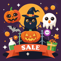 halloween vector set