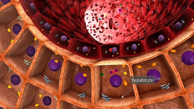 Function of liver for Nutrient storage