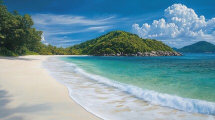 Tropical Beach Paradise: Idyllic Island Getaway