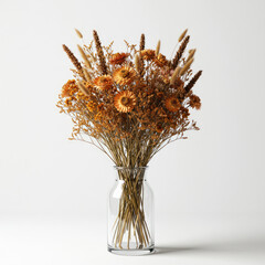 bouquet of flowers in vase