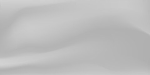 Silver foil background with metal mirror texture. Chrome gradient surface with light gloss simple abstract