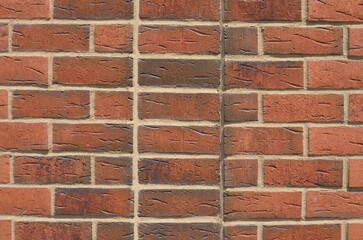red brick background