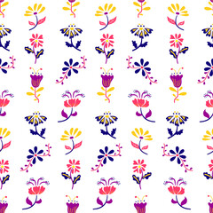 Floral patterns design inspiration studio digital art minimalist top-down view aesthetic trends