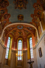 Obraz premium interior of the church