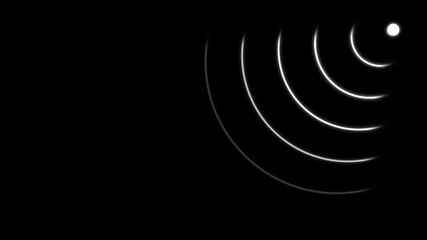 wi-fi signal icon animated video 4k antenna sign. wi-fi symbol wireless network icon animated 4k - Powered by Adobe