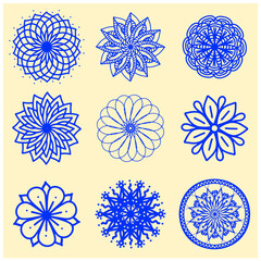 Flower Vector Set 29