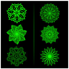Flower Vector Set 32