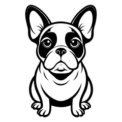 vector illustration of a dog