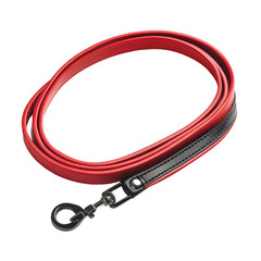 Fototapeta premium Retractable roulette leash for dog walking isolated [Transparent Background PNG].