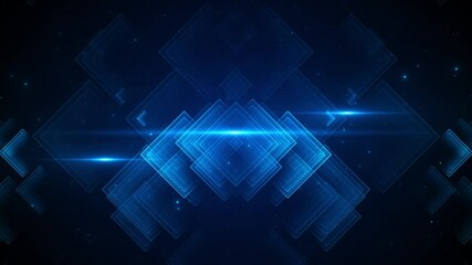 Abstract digital data wave glowing particles and dynamic lines dark background, of technology data visualization Motion graphic Futuristic abstract digital grid line technology background concept - Powered by Adobe