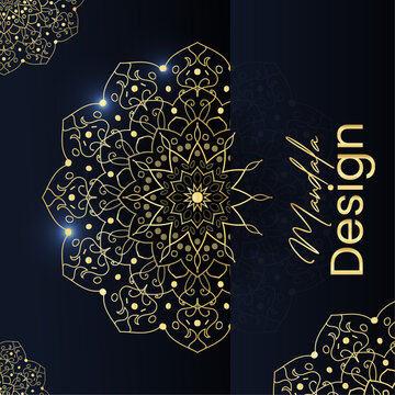 abstract backround mandala design