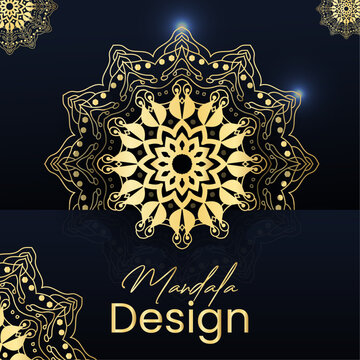 Premium and Elegant backround mandala design
