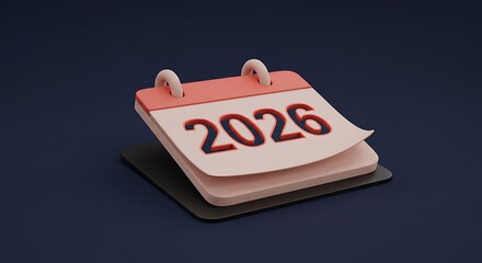 Calendar 2026 Illustration