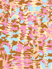 Abstract shape seamless pattern. upscale big shape geometry, graphical textures. more trendy colors, swirl,wave, background. vector illustration. 