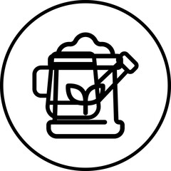 Plants single icon vector illustration