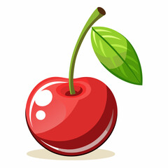 vector illustration of an apple