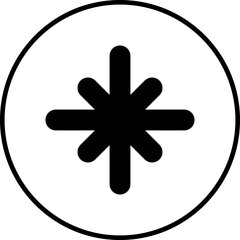 Obraz premium Star single icon vector illustration