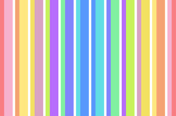LGBTQ style vertical colorful stripes background.