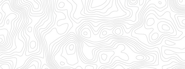Abstract Pattern with Seamless Lines and Topographic Map Design Featuring Sea and Mountainous Terrain in a Geometric Grid Style
