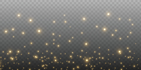 Festive starry backdrop with majestic glitter, light effects. Magical and glamorous design is perfect for holidays, celebrations and New Year themes © Alesya