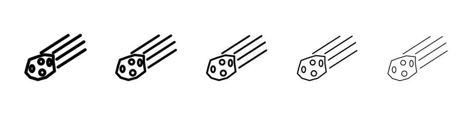 aerolite icon Flat design on isolated background