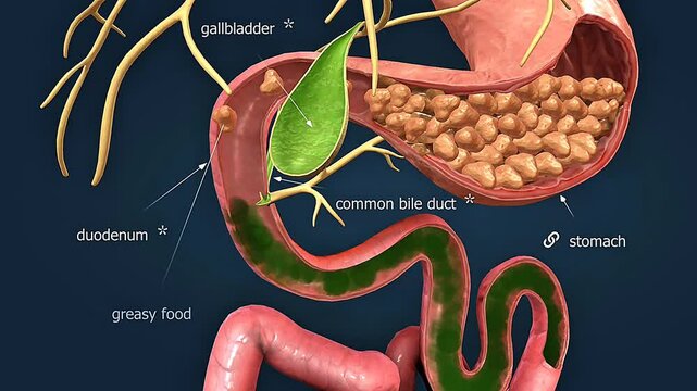  Process of bile production