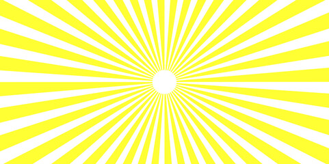 yellow Brown and beige sunburst background. Radial Beam of Sunlight Retro Background with Flash. It used for Web, Mobile Applications, Desktop background. Anime or manga abstract simple Retro pixelate