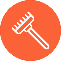 Brrom single icon vector illustration