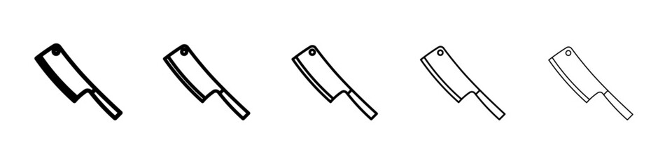 cooking chef knife icon Flat design on isolated background