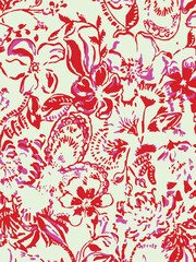 botanical floral, vector, seamless pattern , herbs and leaves ,big set, background with flowers
