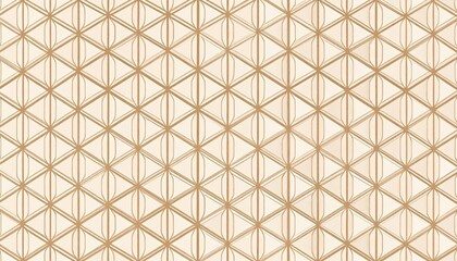 Geometric Grid Pattern with Neutral Colors and Traditional Shoji Design