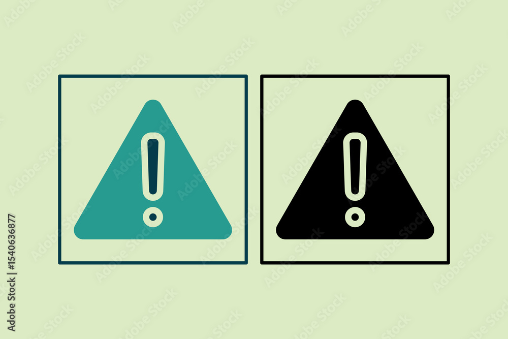 Poster alert icon. icon related to ui elements. suitable for web site, app, user interfaces,element, printa