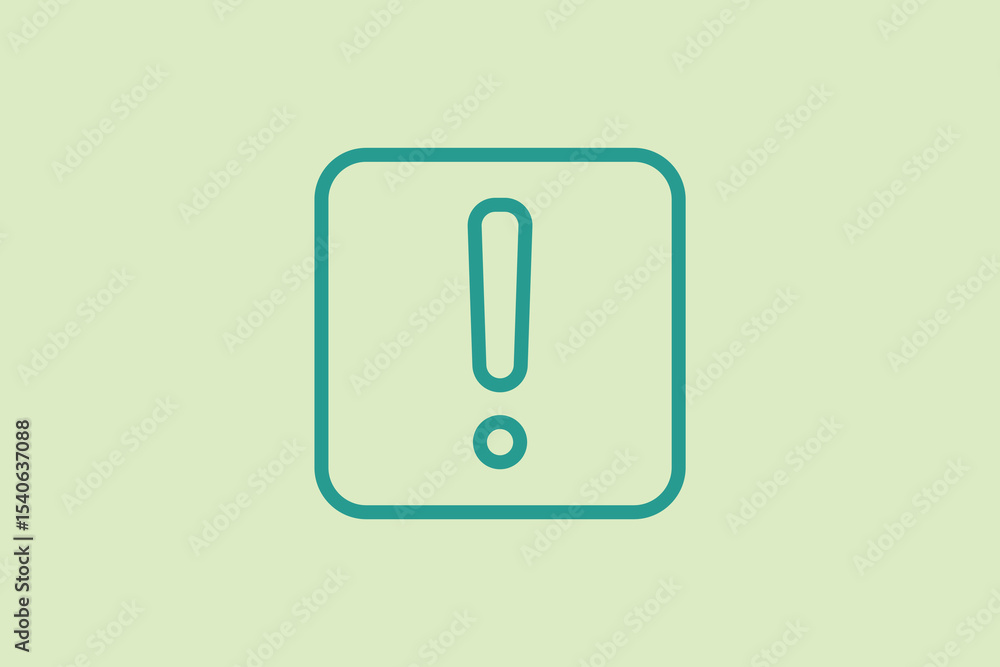 Poster warning icon. icon related to ui elements. suitable for web site, app, user interfaces,element, prin