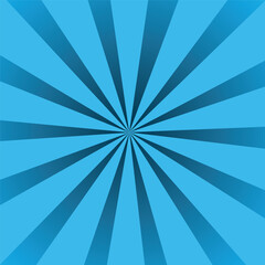 Abstract blue rays background