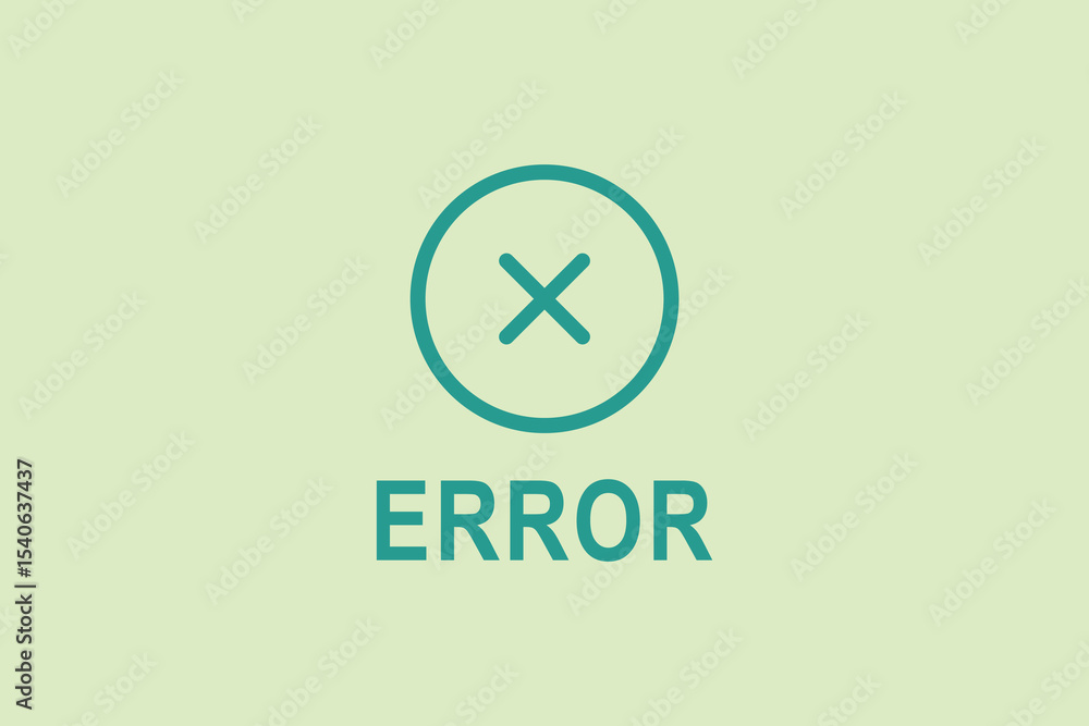 Poster error icon. icon related to ui elements. suitable for web site, app, user interfaces,element, printa
