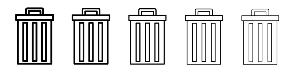 Leftovers Disposal icon Flat design on isolated background
