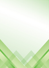 Abstract green background with lines and white light backdrop