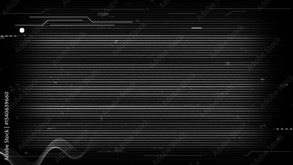 Aufkleber abstract digital art signal glitch artistry vivid glitch signal disruption unique design. no signal 