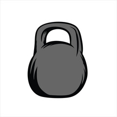 Barbell icon isolated on white background. Barbell icon simple sign. Barbell icon trendy and modern symbol for graphic and web design.